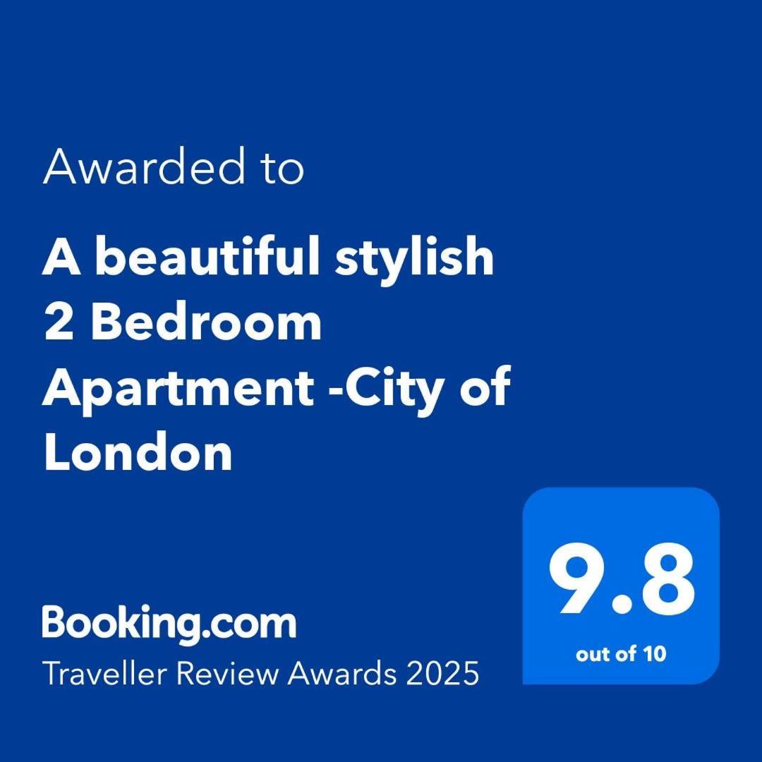A Beautiful Stylish 2 Bedroom Apartment -City Of London Ngoại thất bức ảnh